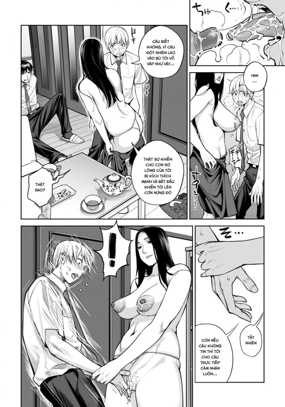 Kurokami Onna no Fudeoroshi ~Himitsu no Heya de Nakadashi Sasete Ageru wa Oneshot - Page 42