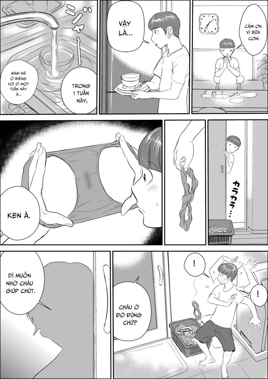 Kỳ nghỉ hè cùng với dì Oneshot - Page 10