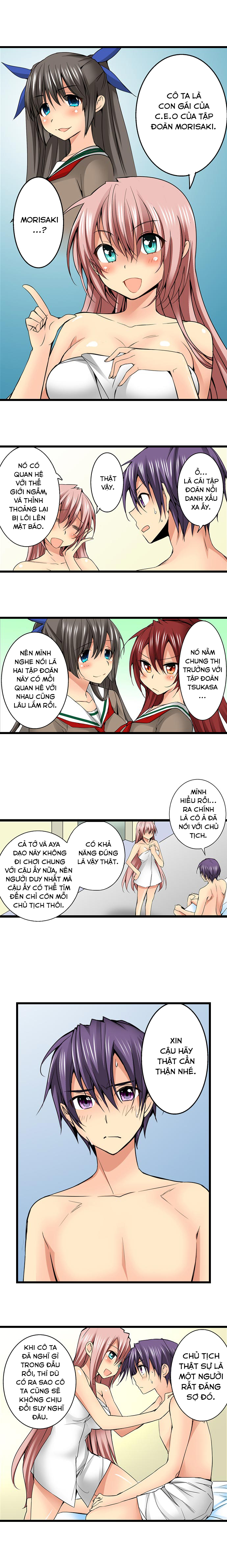 Lạc Vào Ngôi Trường Của Những Cô Gái Nứng Tình! Chap 28: Thân Phận Của Chủ Tịch - Page 9