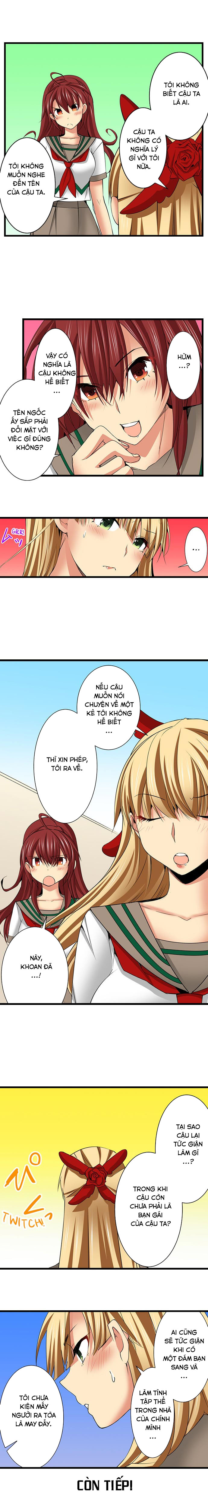 Lạc Vào Ngôi Trường Của Những Cô Gái Nứng Tình! Chap 43: Hi Sinh! - Page 9