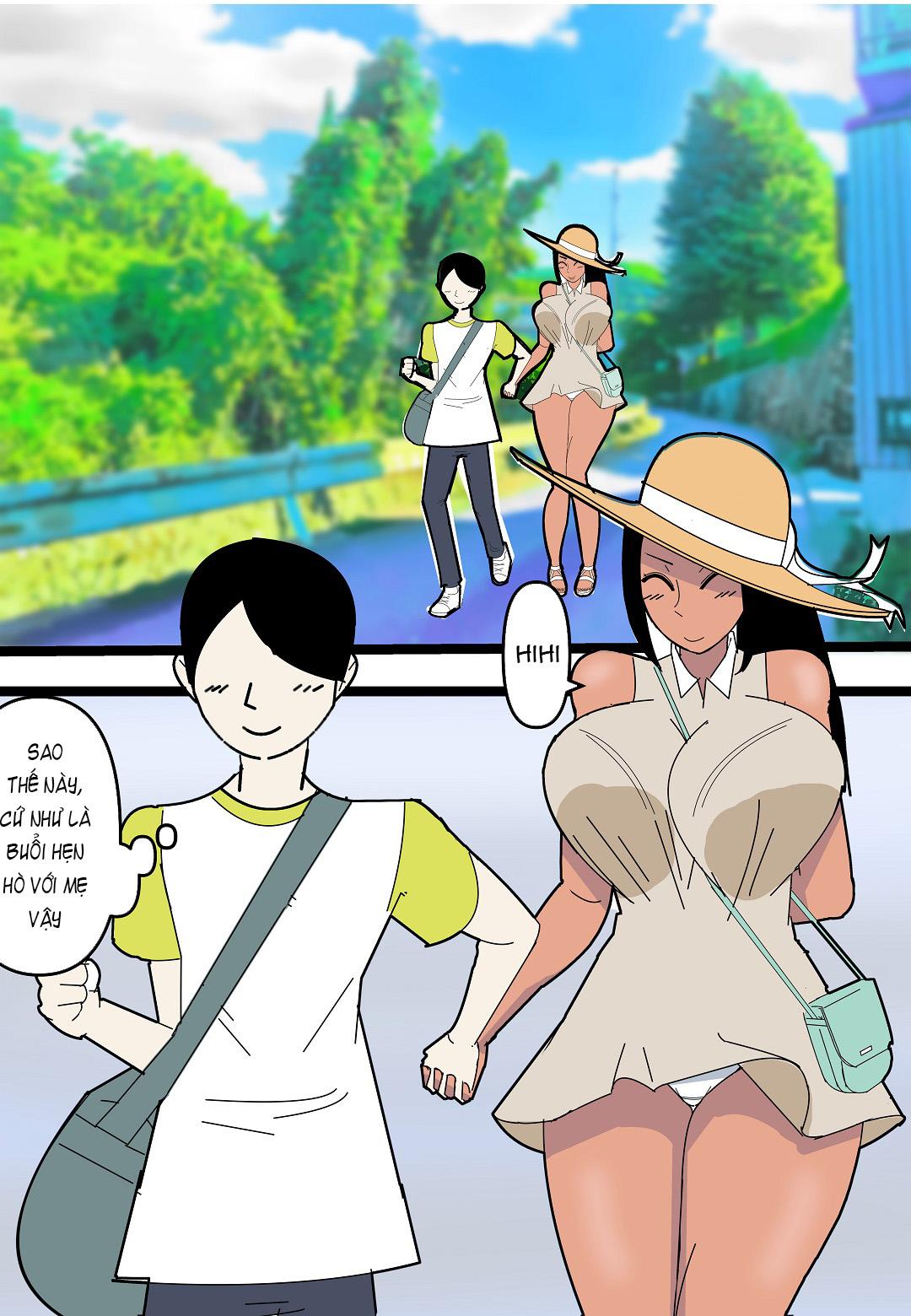 Làm ơn đừng làm gì xấu xa với mẹ tôi! Oneshot - Page 33