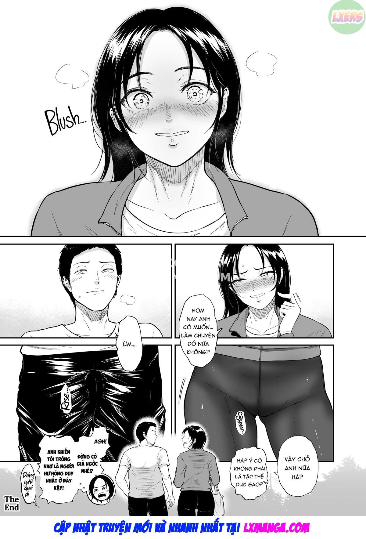 Late-Night Workout With Ms. Mitsushima Oneshot - Page 35