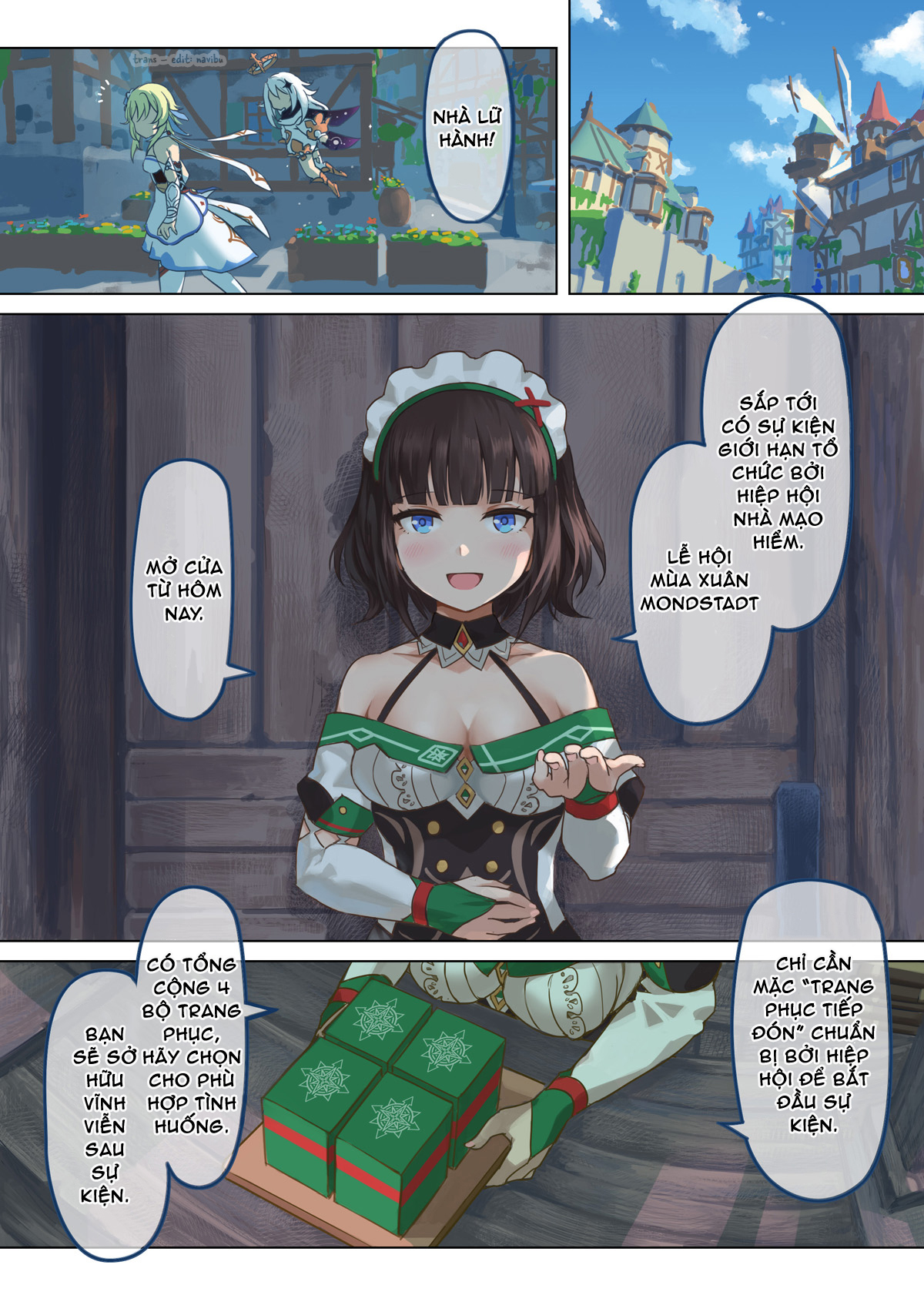 Lễ hội mùa xuân Mondstadt Chap 1 - Page 6