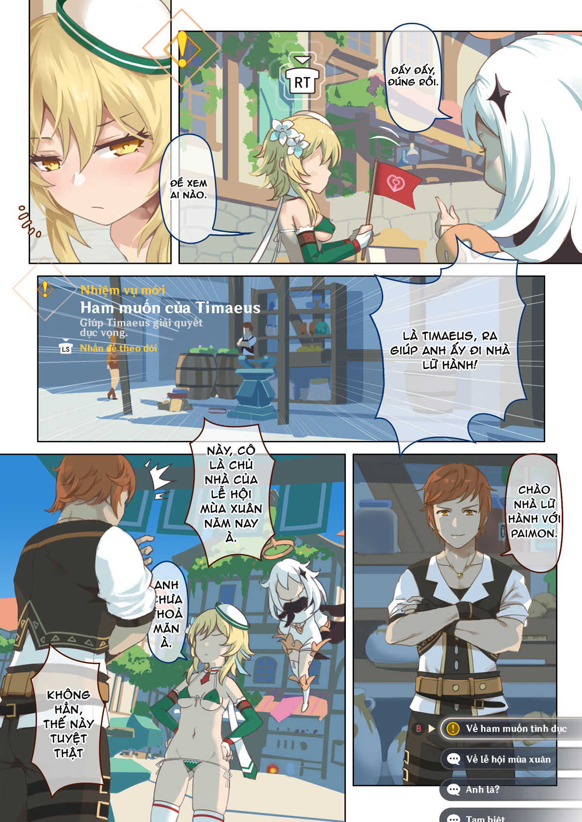 Lễ hội mùa xuân Mondstadt Chap 1 - Page 10