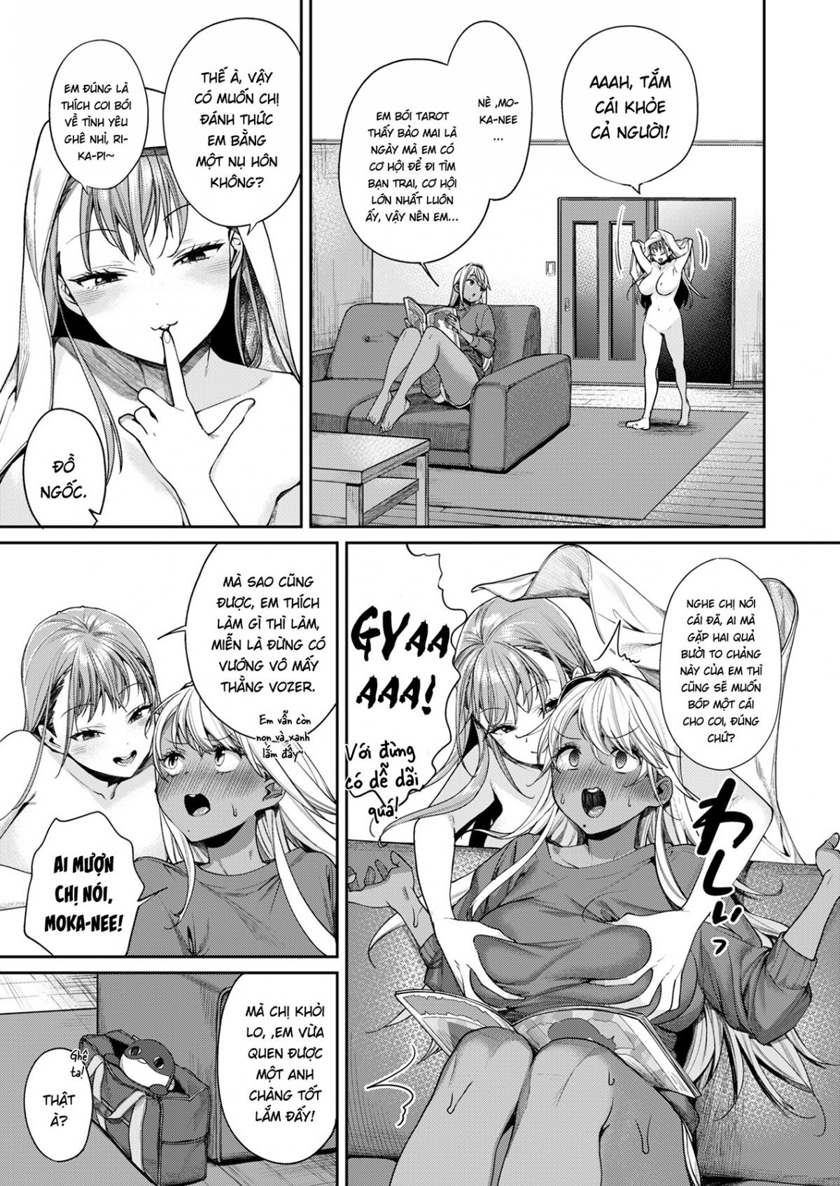 Lí do tôi có có bạn gái là cô nàng gyaru da ngăm! Oneshot bắn tùm lum - Page 3