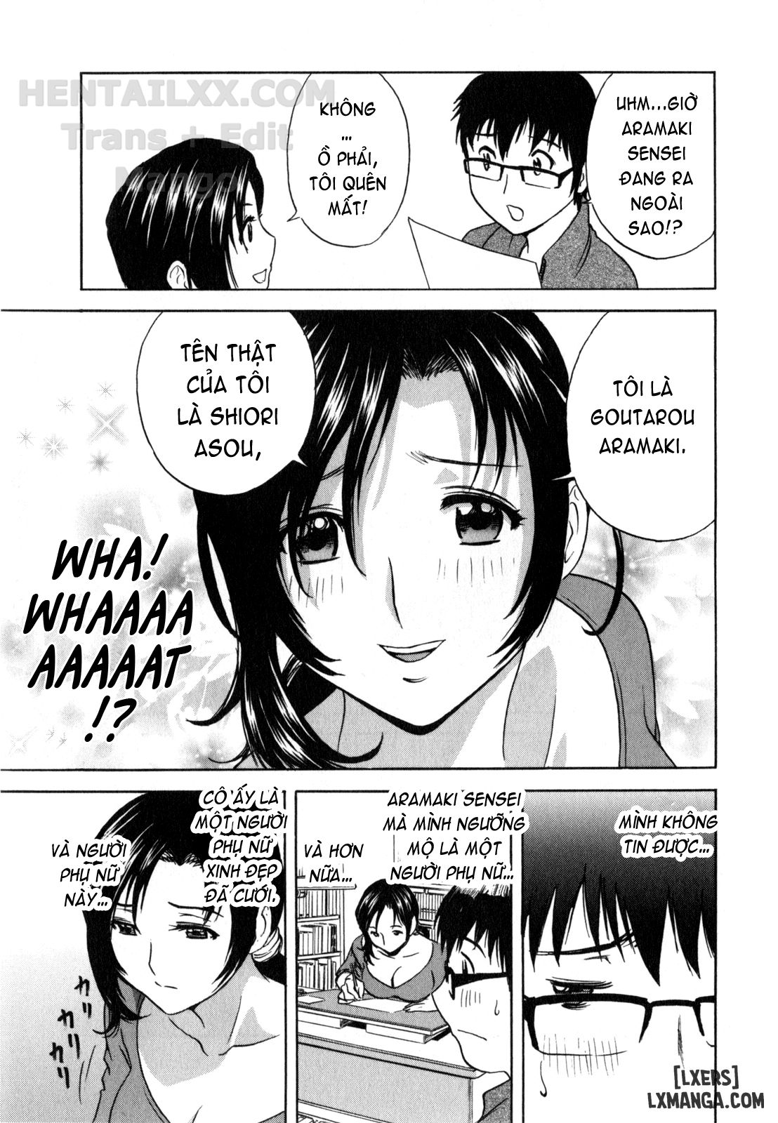 Life with Married Women Just Like a Manga Chapter 1 - Page 17