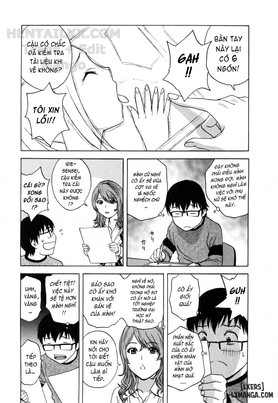 Life with Married Women Just Like a Manga Chapter 12 - Page 8