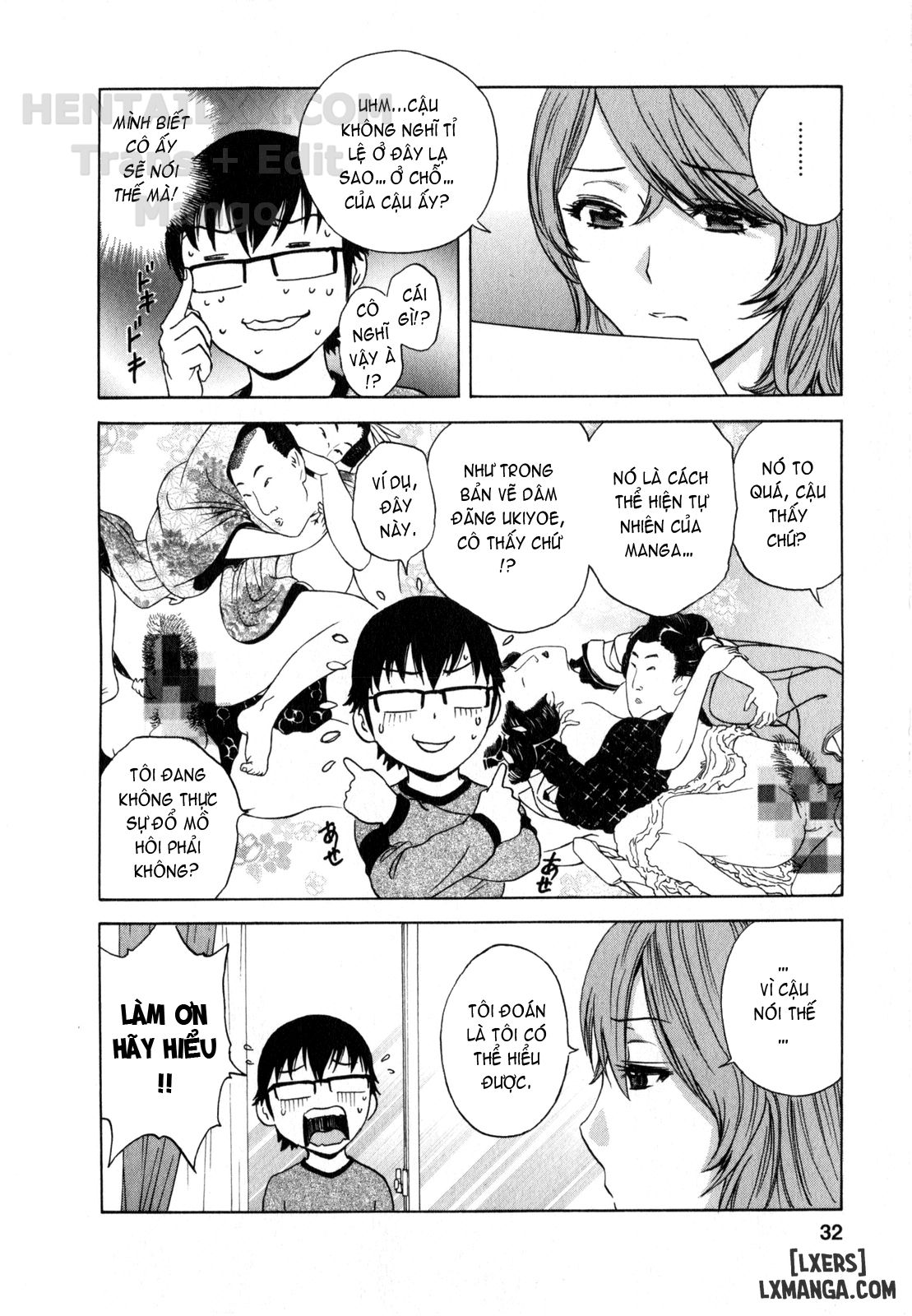 Life with Married Women Just Like a Manga Chapter 12 - Page 9