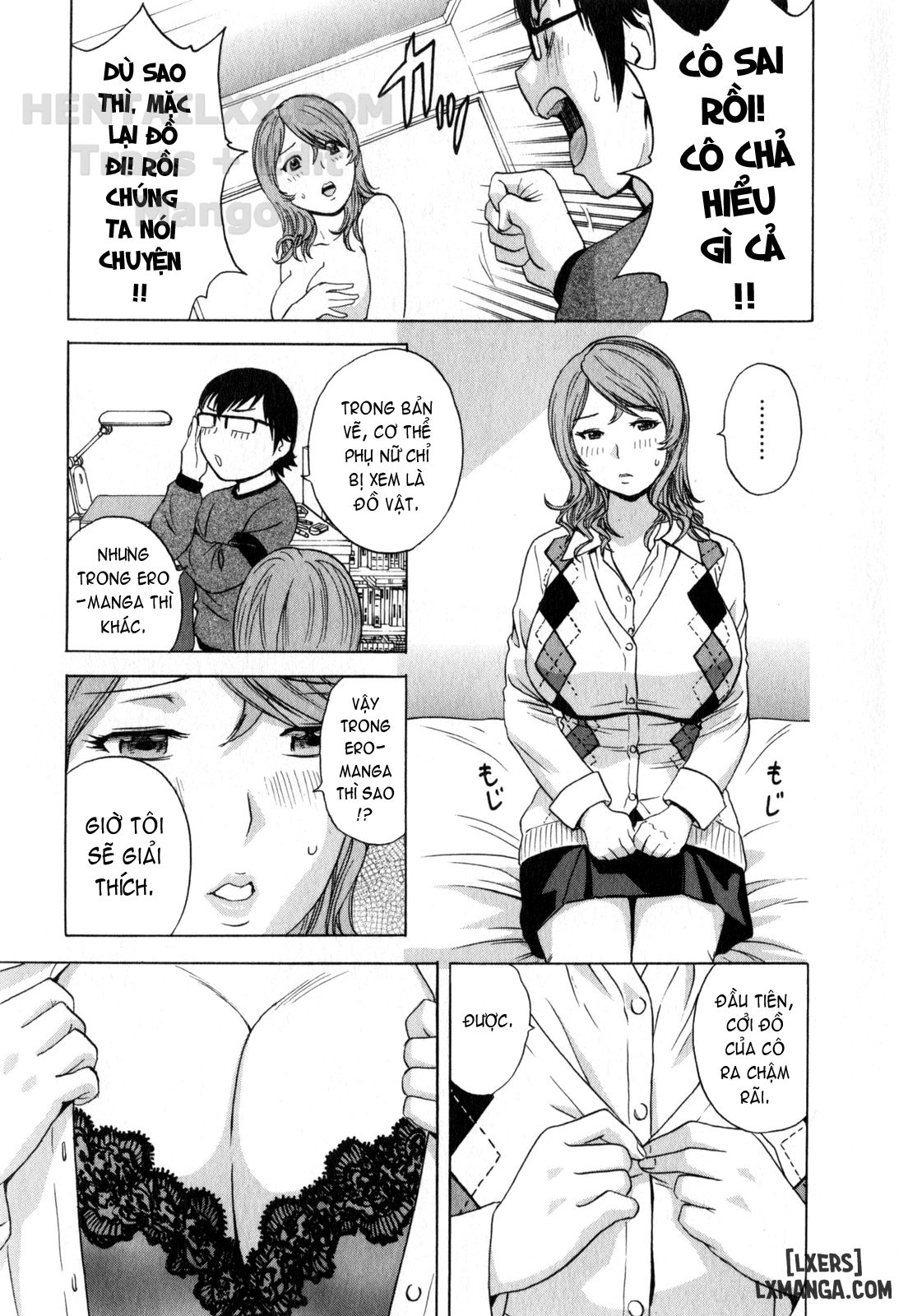 Life with Married Women Just Like a Manga Chapter 12 - Page 12