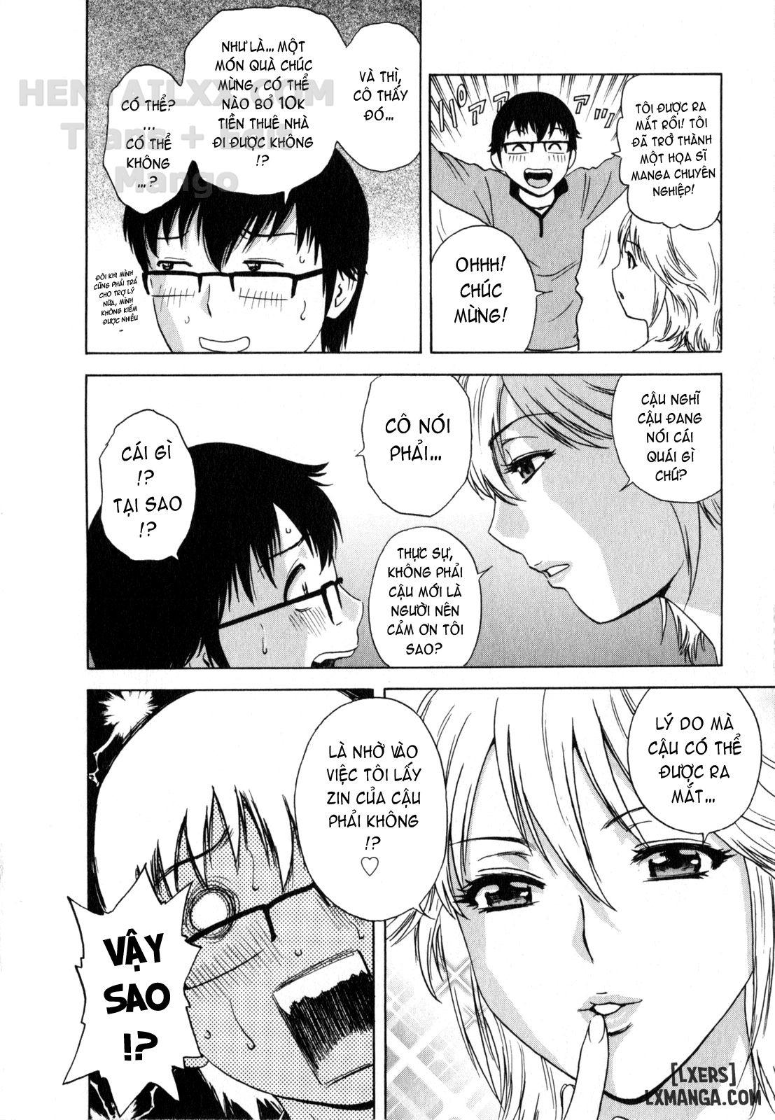 Life with Married Women Just Like a Manga Chapter 13 - Page 17