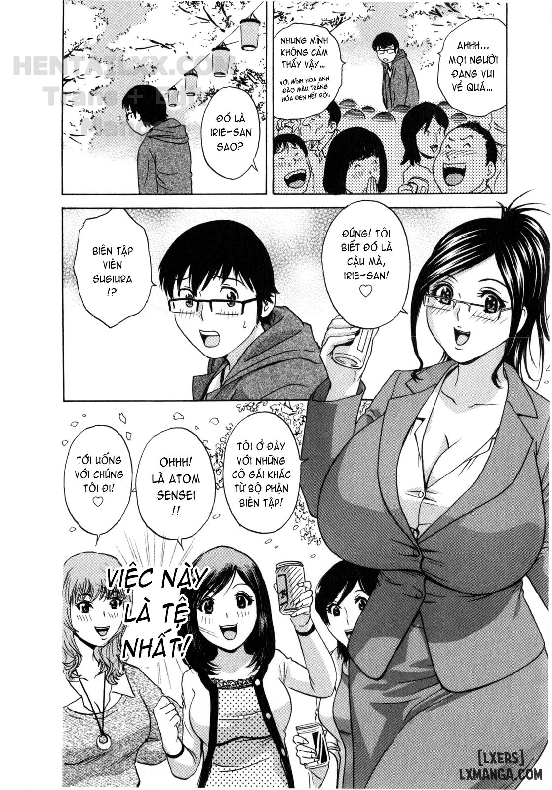 Life with Married Women Just Like a Manga Chapter 14 - Page 9