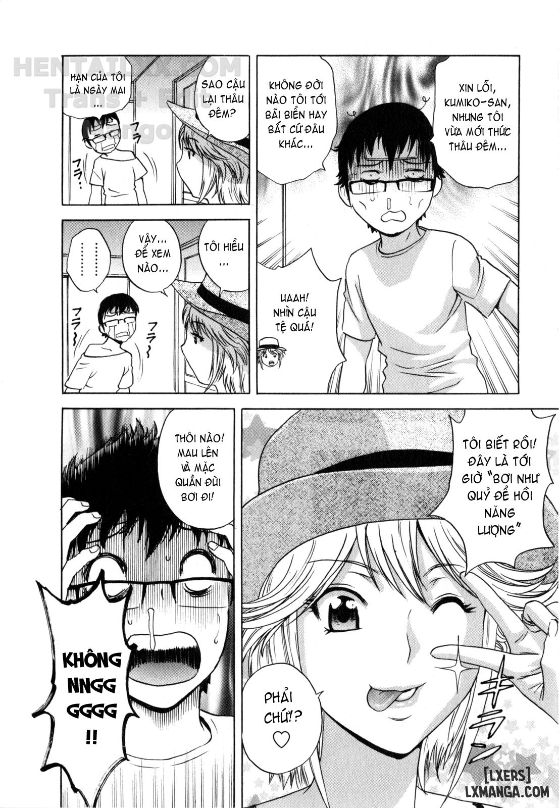 Life with Married Women Just Like a Manga Chapter 17 - Page 5