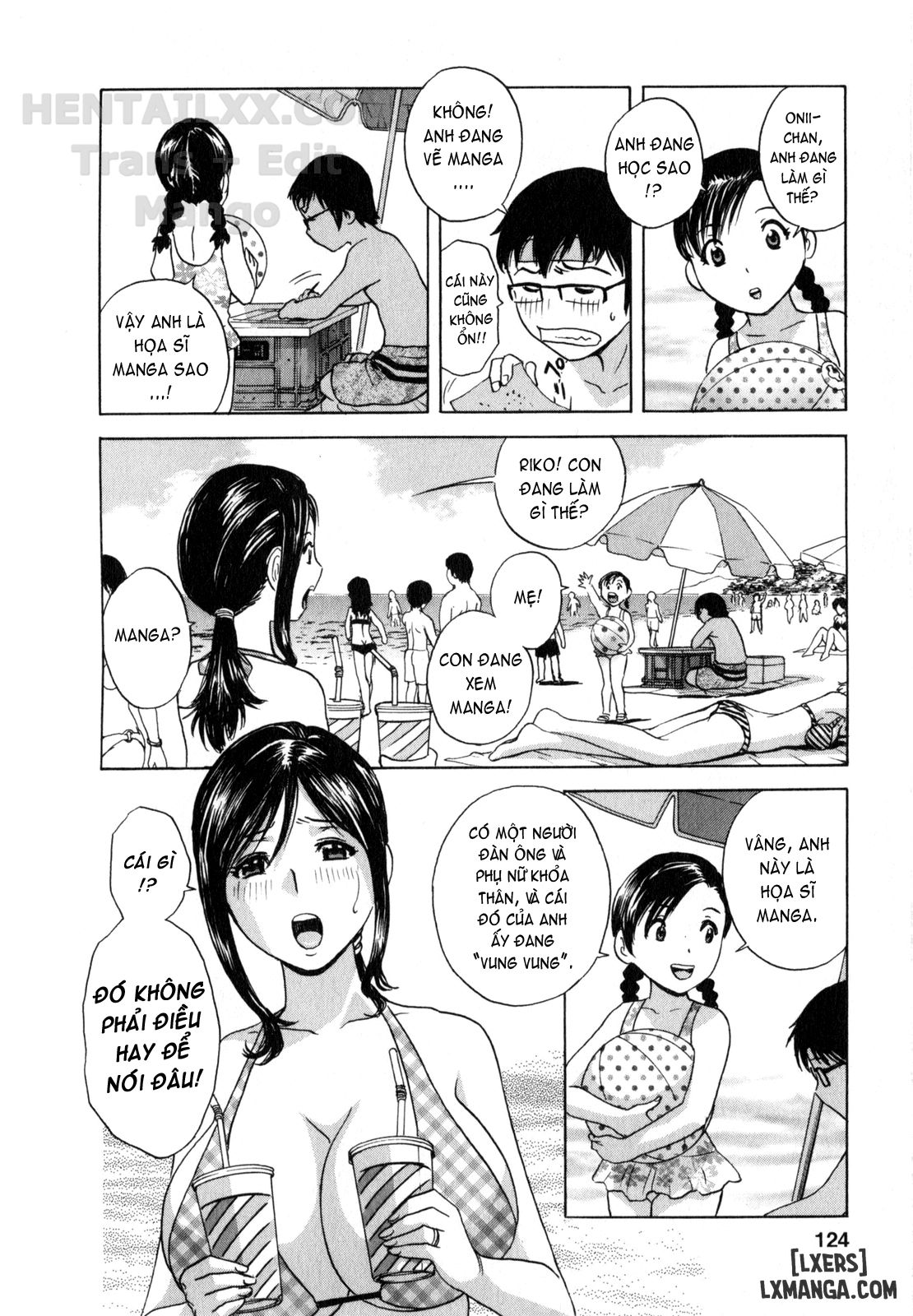 Life with Married Women Just Like a Manga Chapter 17 - Page 7