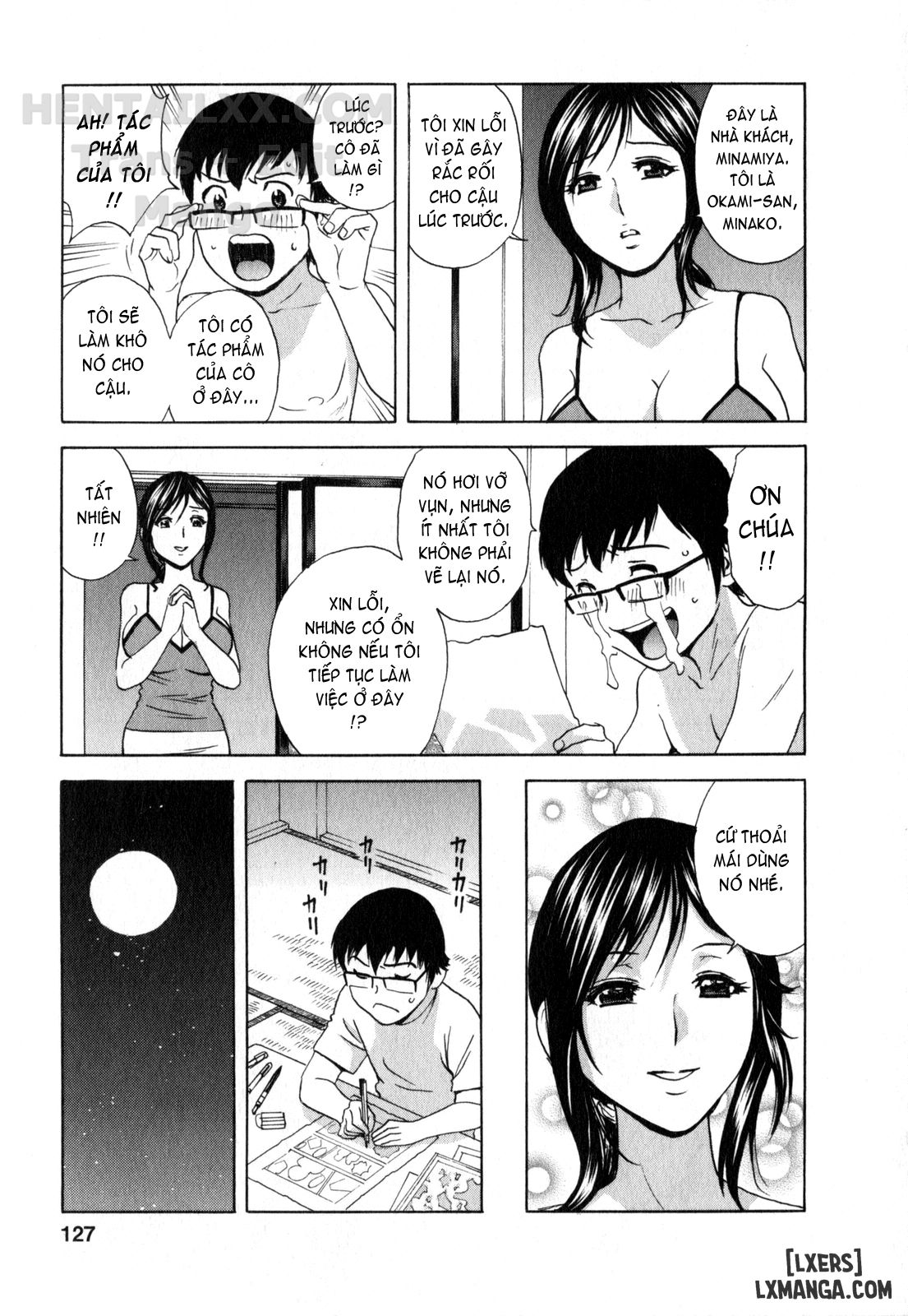 Life with Married Women Just Like a Manga Chapter 17 - Page 10