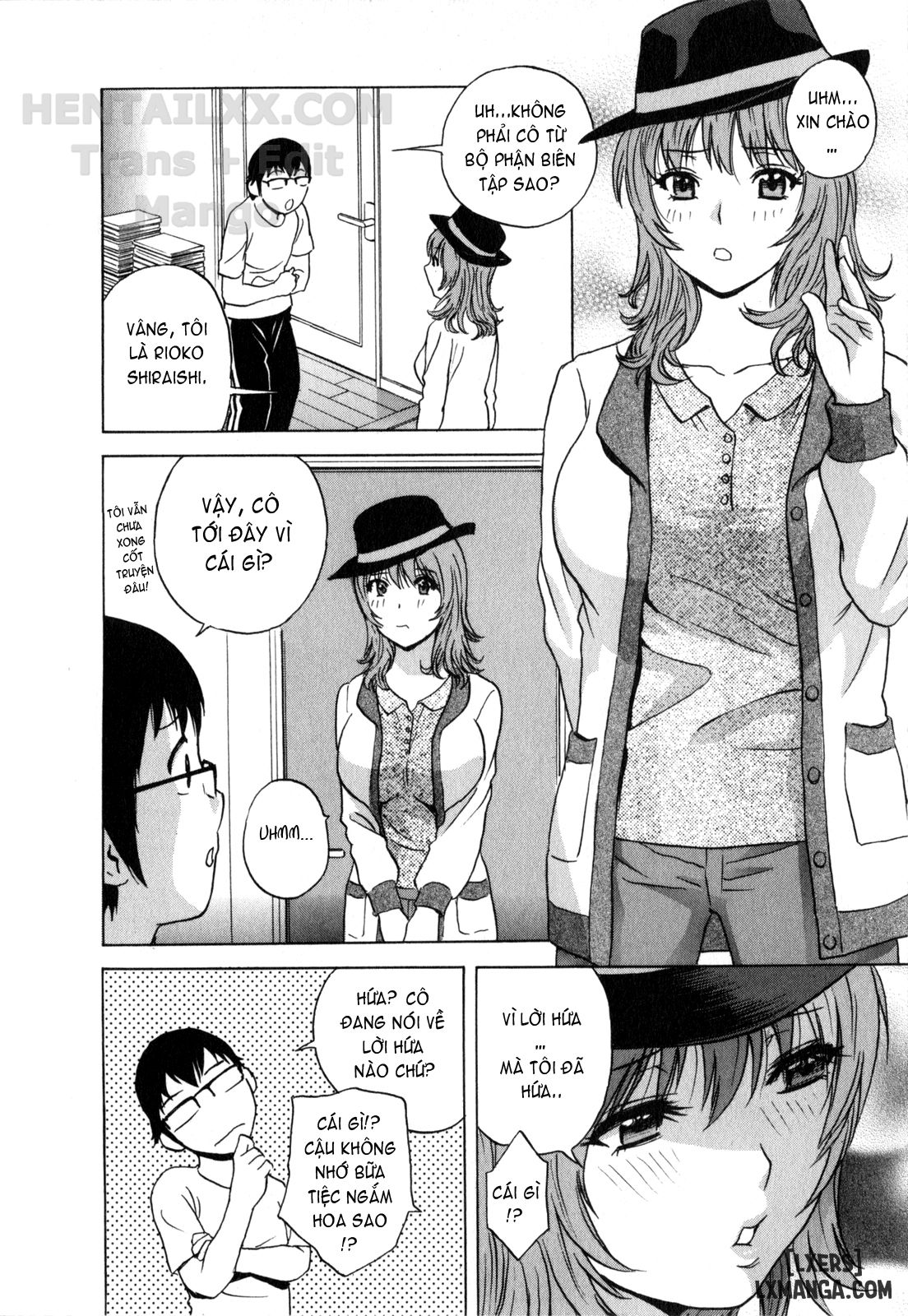 Life with Married Women Just Like a Manga Chapter 18 - Page 25