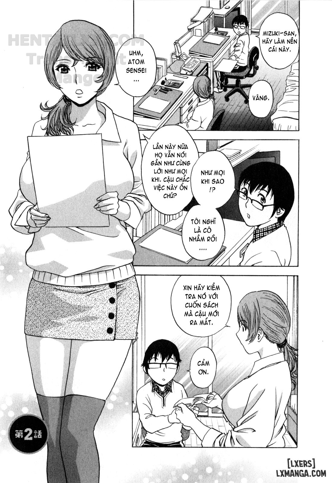 Life with Married Women Just Like a Manga Chapter 20 - Page 4