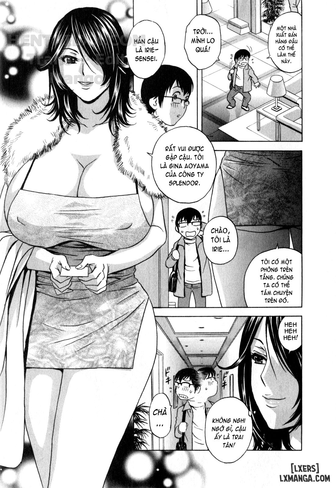 Life with Married Women Just Like a Manga Chapter 21 - Page 8