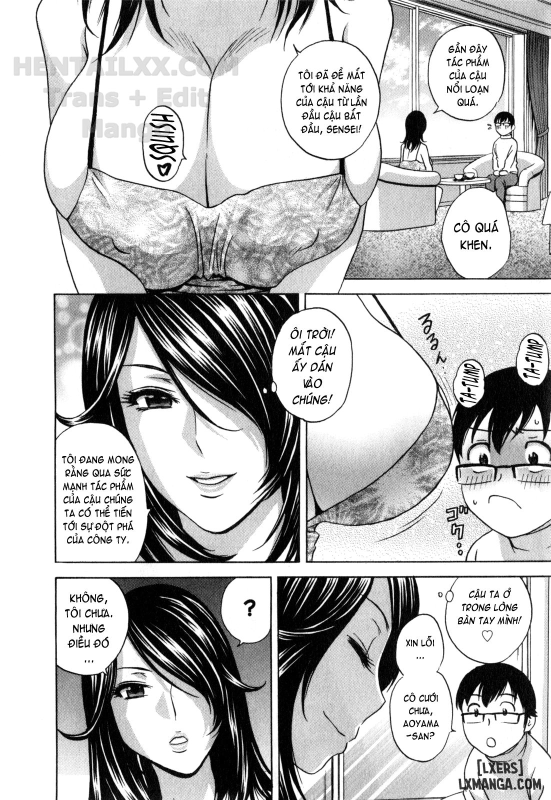 Life with Married Women Just Like a Manga Chapter 21 - Page 9