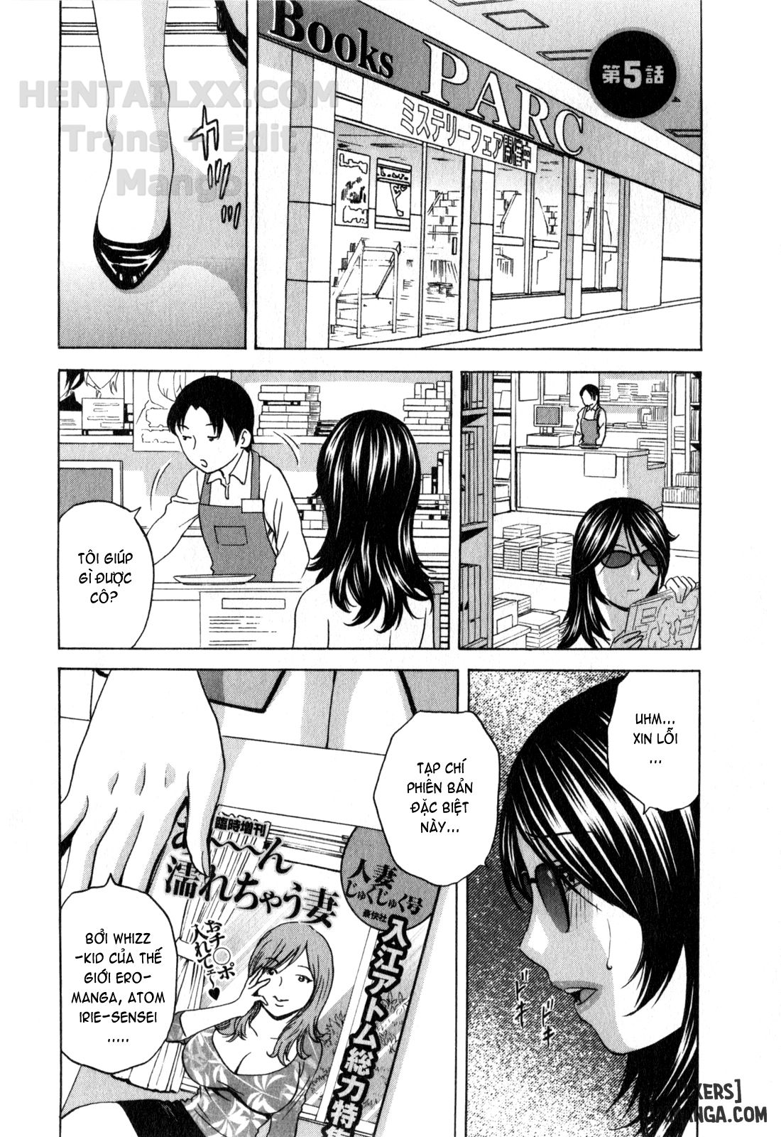 Life with Married Women Just Like a Manga Chapter 23 - Page 4