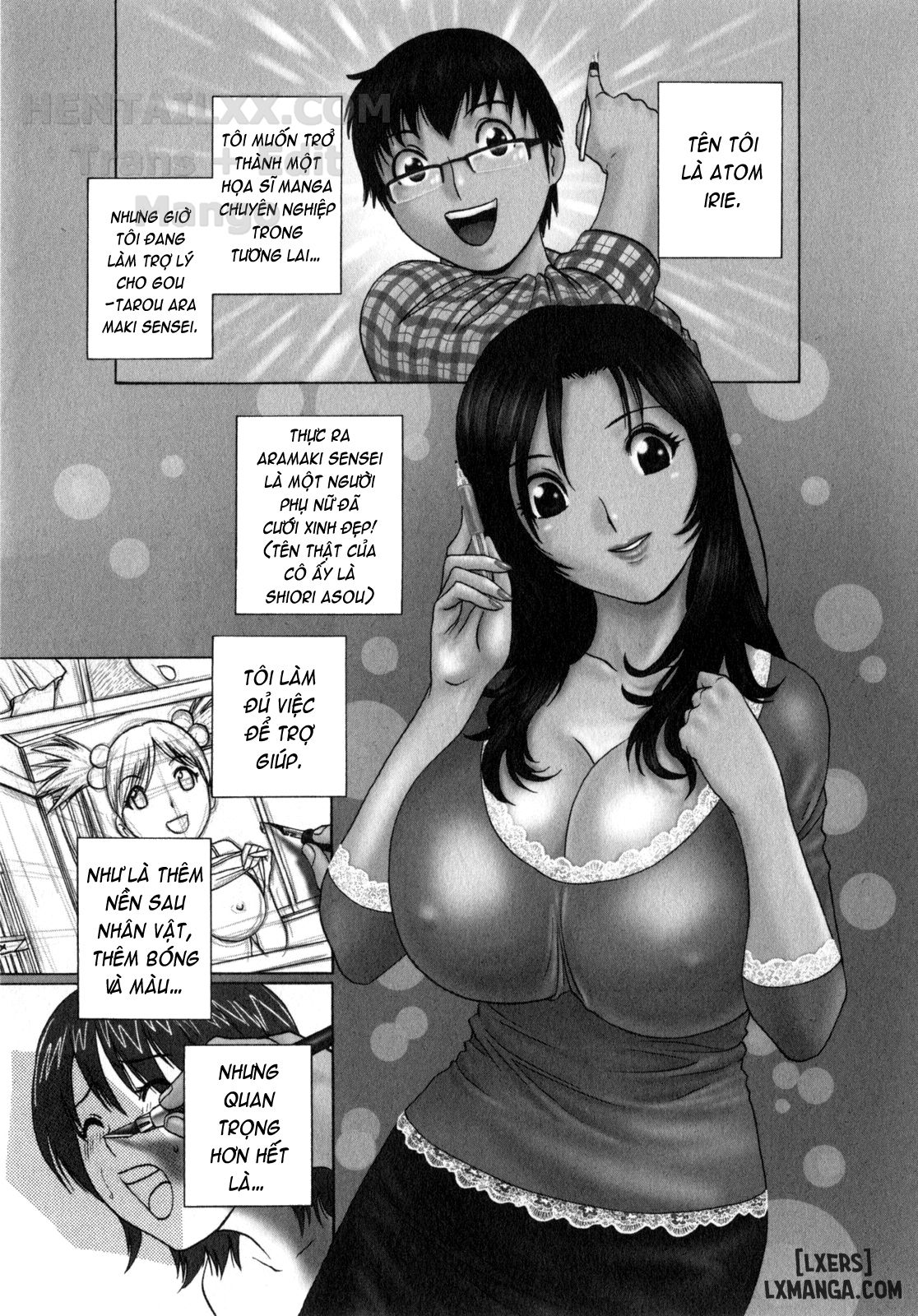 Life with Married Women Just Like a Manga Chapter 4 - Page 4