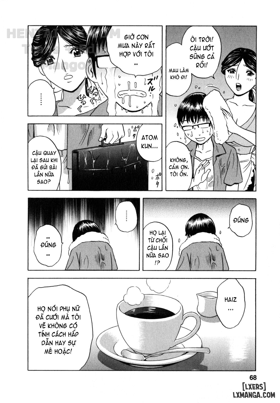 Life with Married Women Just Like a Manga Chapter 4 - Page 11