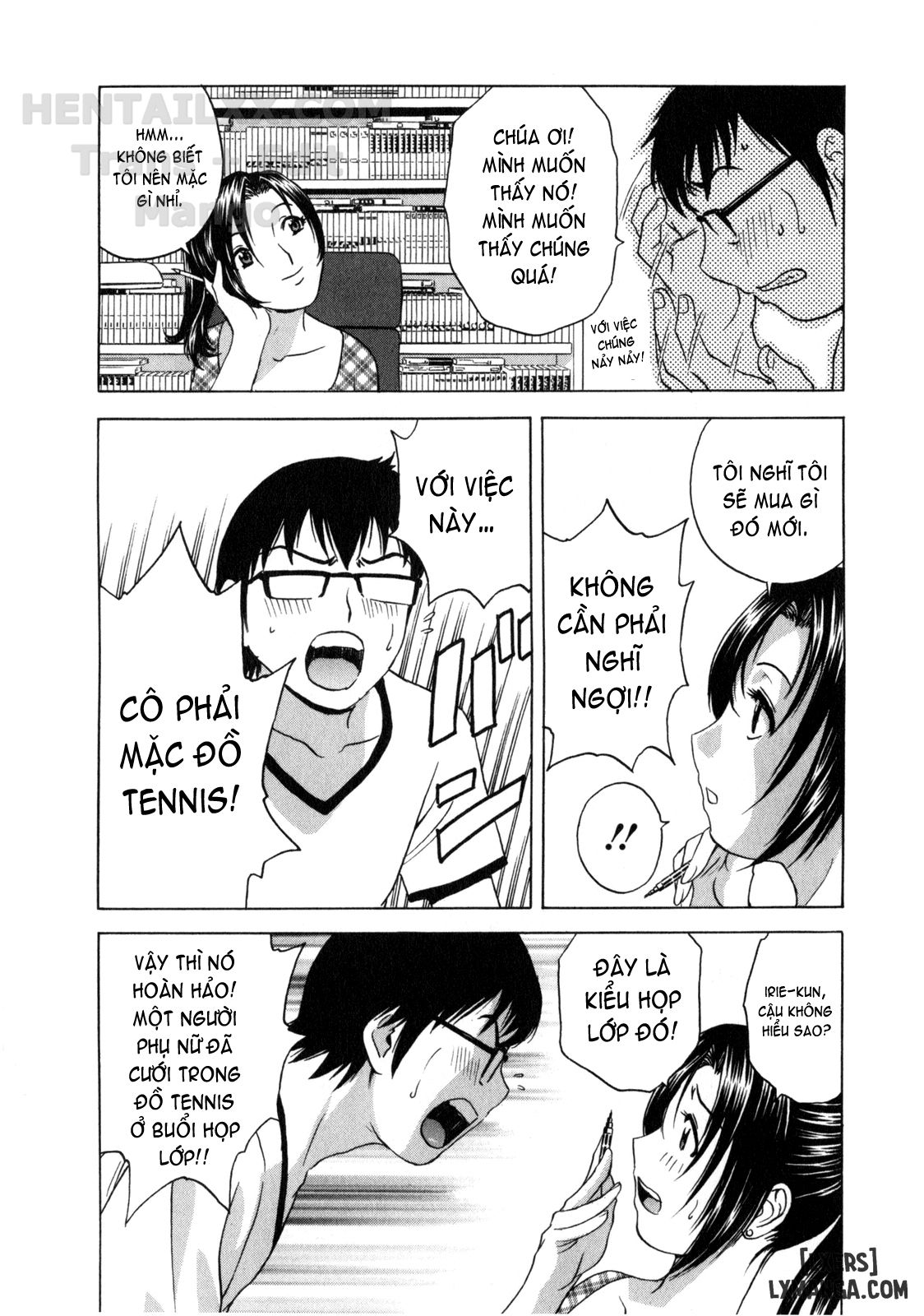 Life with Married Women Just Like a Manga Chapter 5 - Page 7