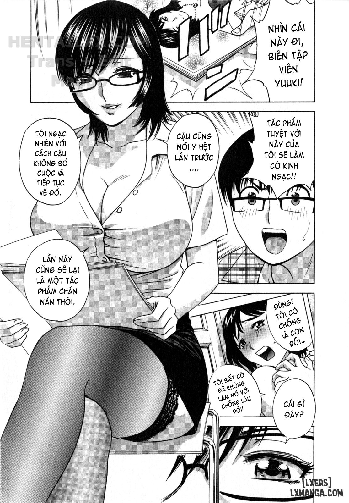 Life with Married Women Just Like a Manga Chapter 6 - Page 8