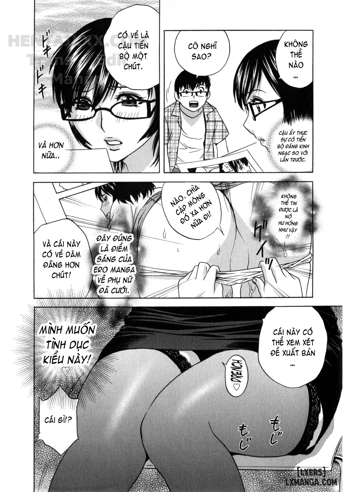 Life with Married Women Just Like a Manga Chapter 6 - Page 9