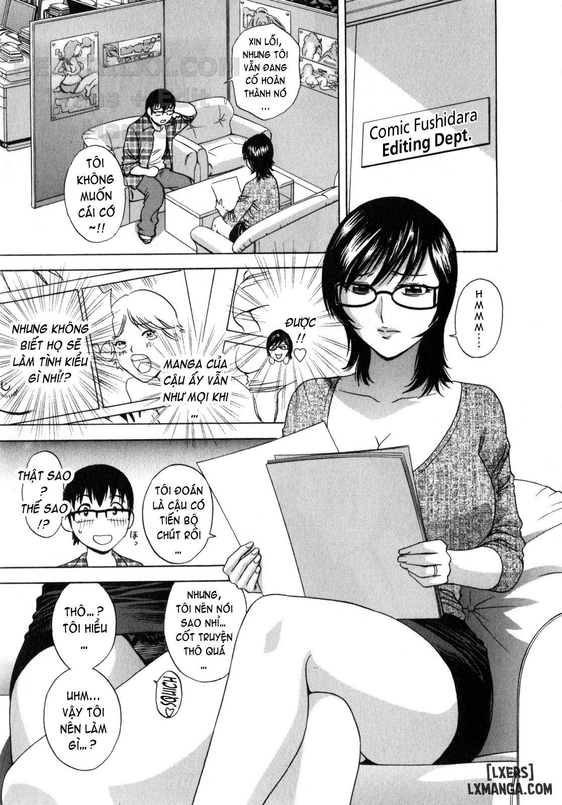 Life with Married Women Just Like a Manga Chapter 9 - Page 8