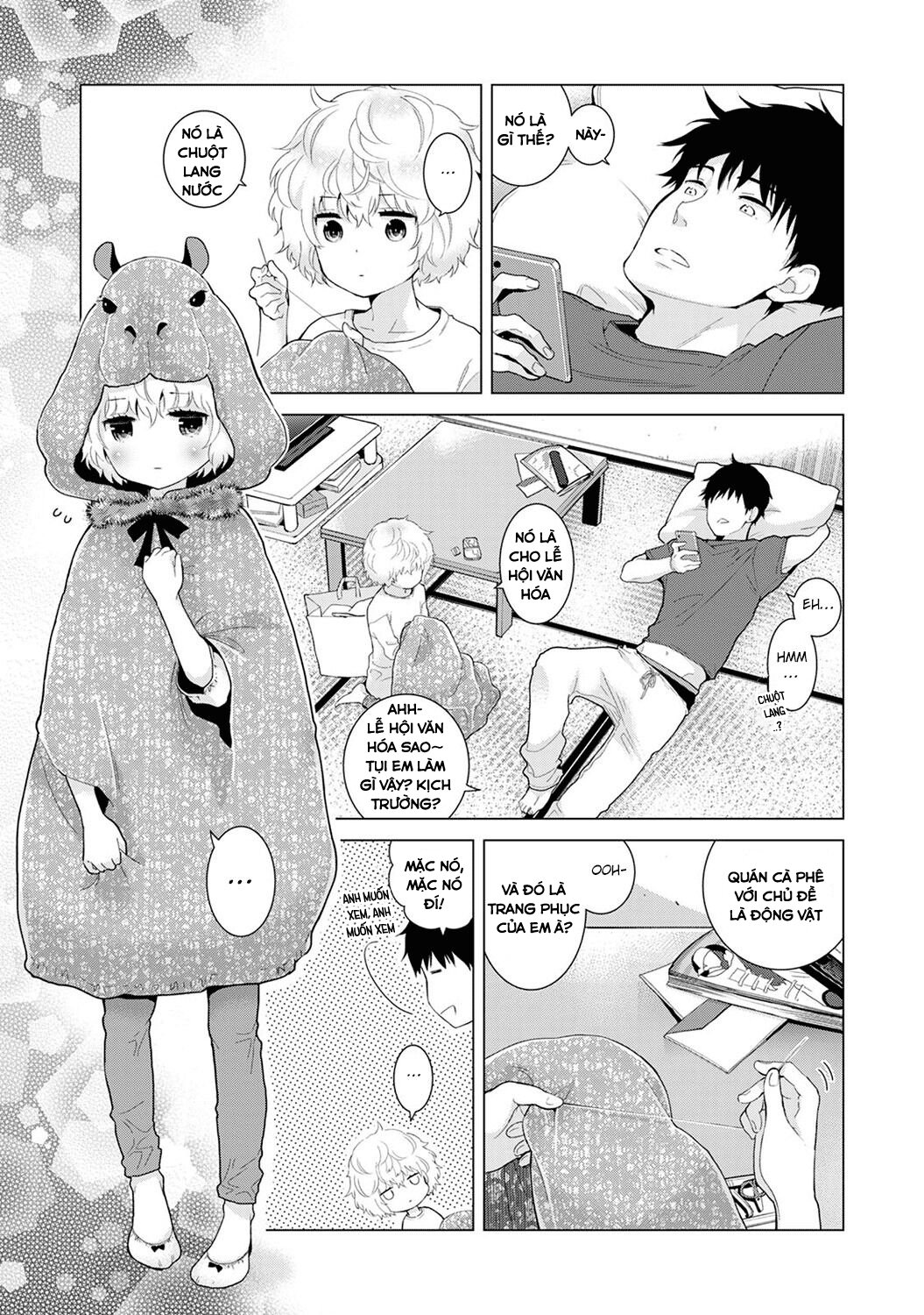 Living Together With A Stray Cat Girl - Trang 1