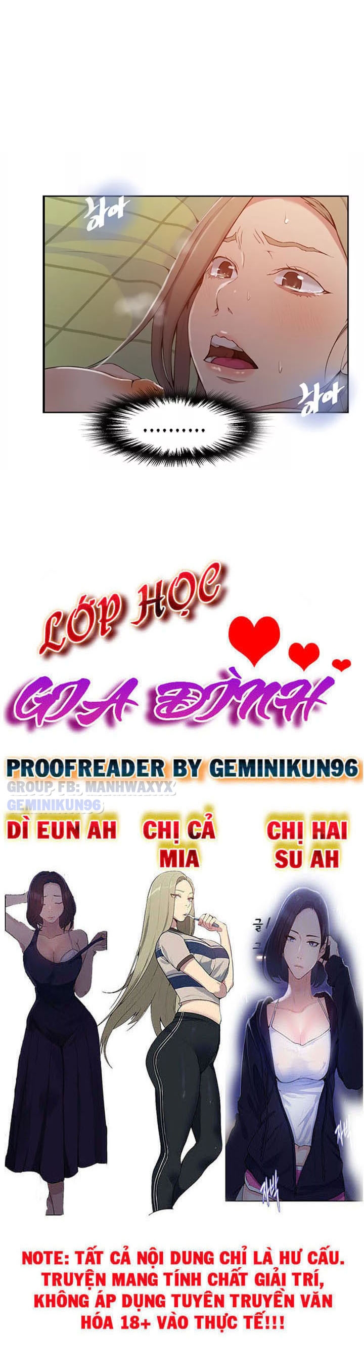 Lớp Học Gia Đình - Trang 2