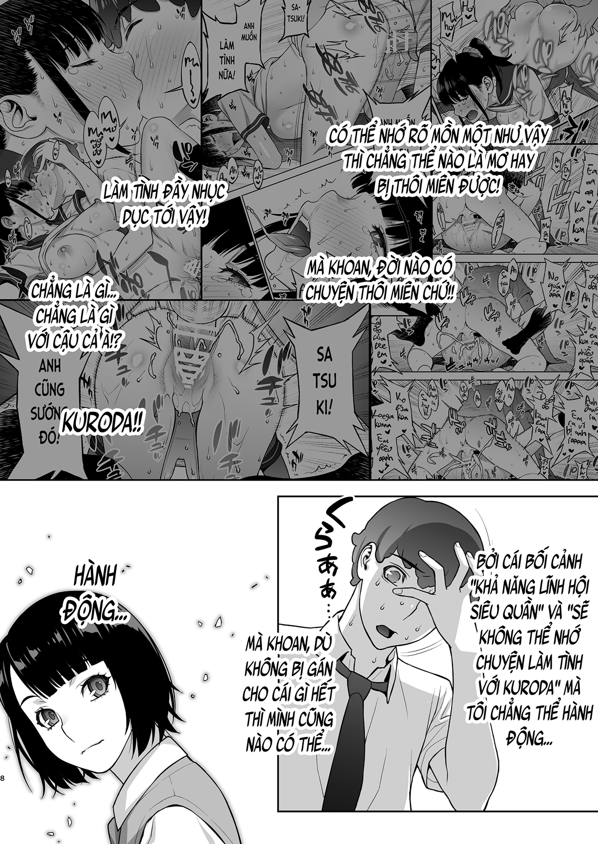 Lớp trưởng vẫn tin ứng dụng thôi miên. (nguyên tác) Ch. 1 - Page 10