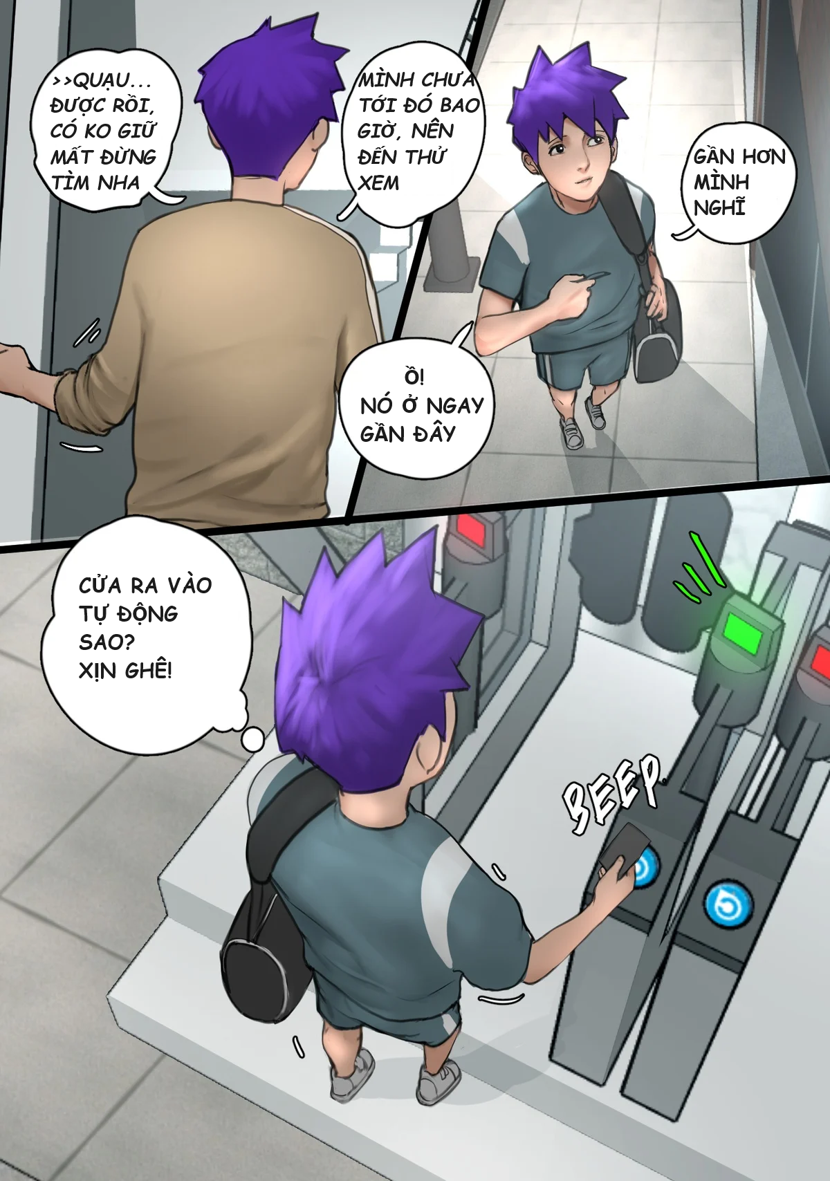 Lucy Gym Encounter Oneshot - Page 3