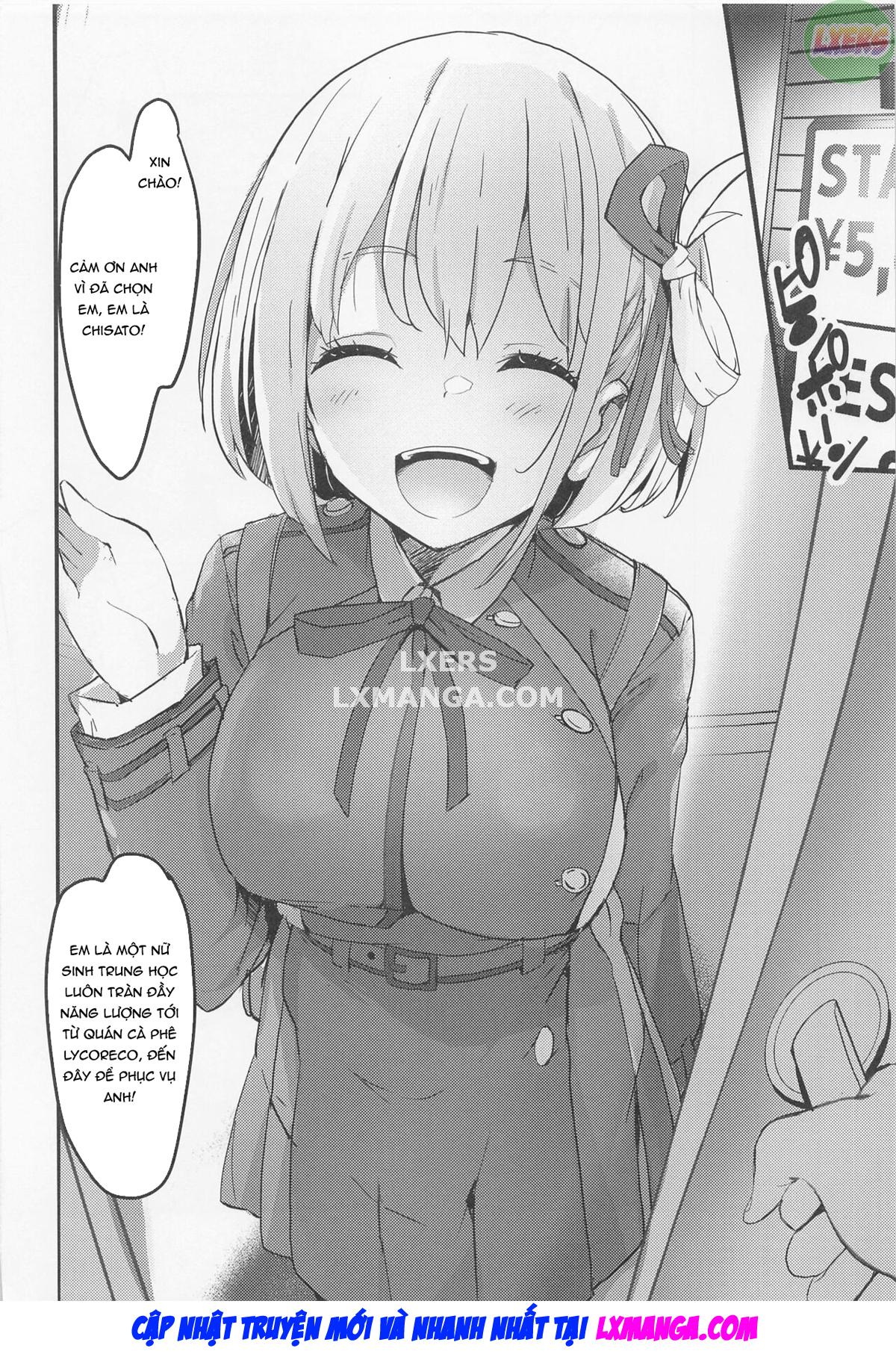 Lycoris no Ecchi na Hon Oneshot - Page 8