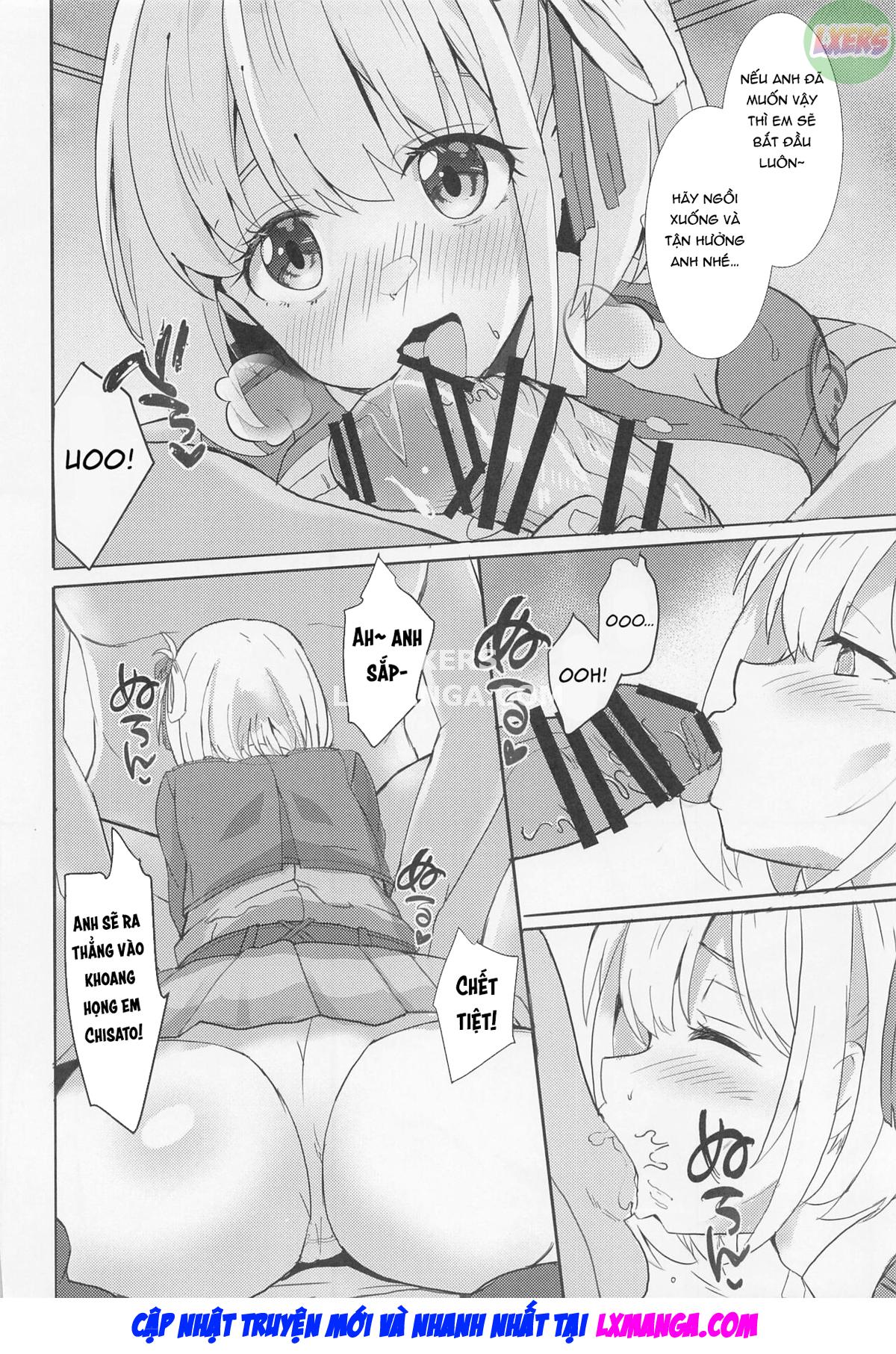 Lycoris no Ecchi na Hon Oneshot - Page 10