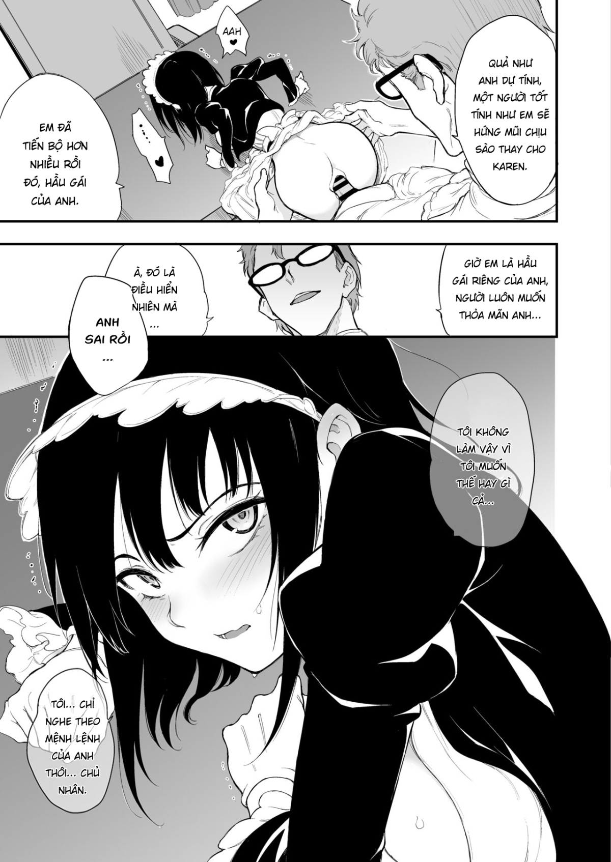 Maid Kyouiku -Botsuraku Kizoku Rurikawa Tsubaki Chapter 3 - Page 20