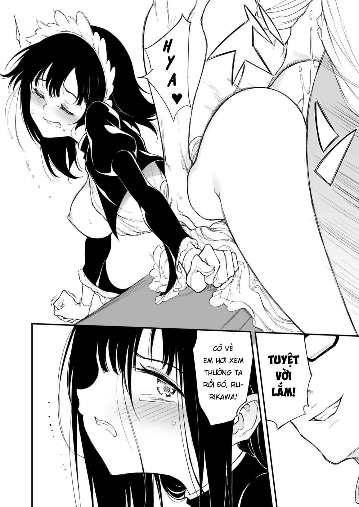 Maid Kyouiku -Botsuraku Kizoku Rurikawa Tsubaki Chapter 3 - Page 21