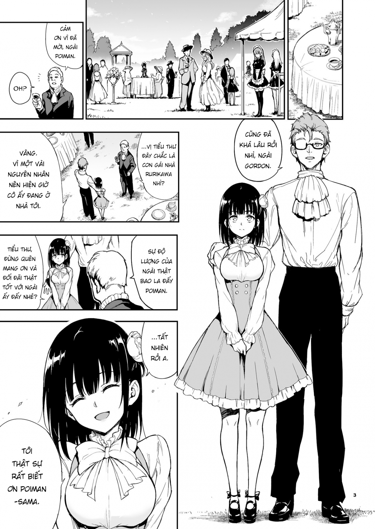 Maid Kyouiku -Botsuraku Kizoku Rurikawa Tsubaki Chapter 5 - Page 4