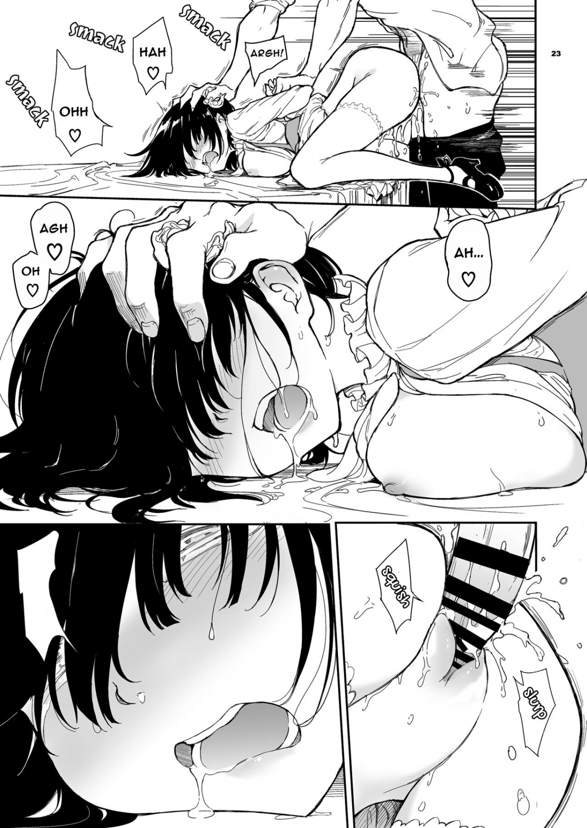 Maid Kyouiku -Botsuraku Kizoku Rurikawa Tsubaki Chapter 5 - Page 24