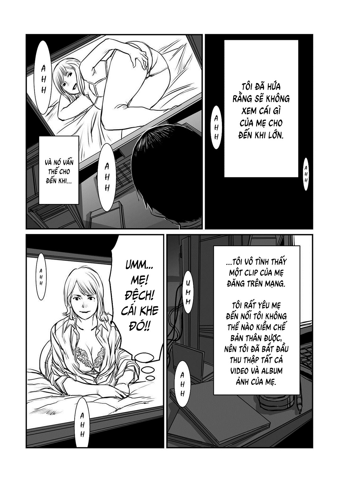 Mama wa Moto GraDol Boku wa Gaman Dekinai Oneshot - Page 3