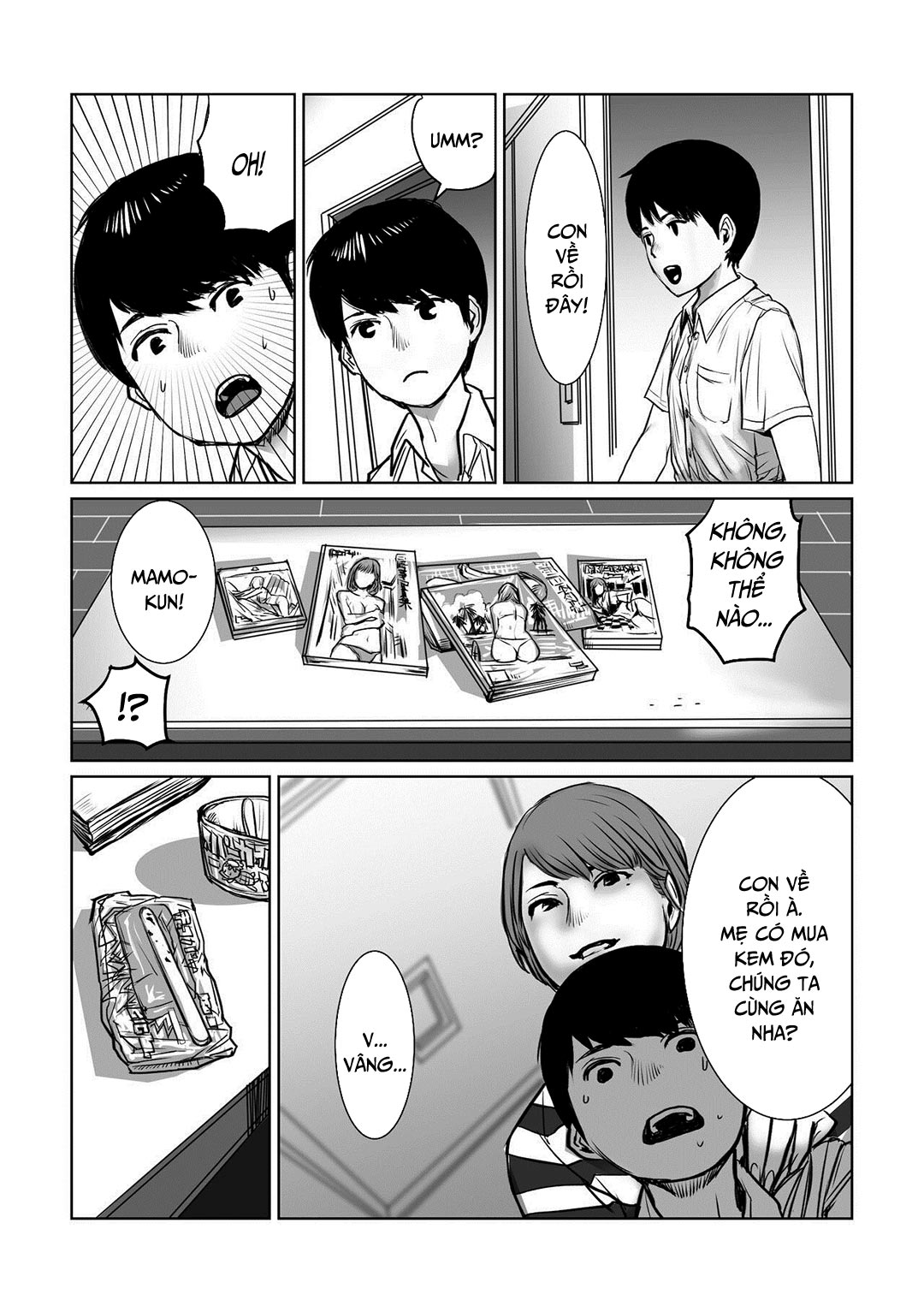 Mama wa Moto GraDol Boku wa Gaman Dekinai Oneshot - Page 8