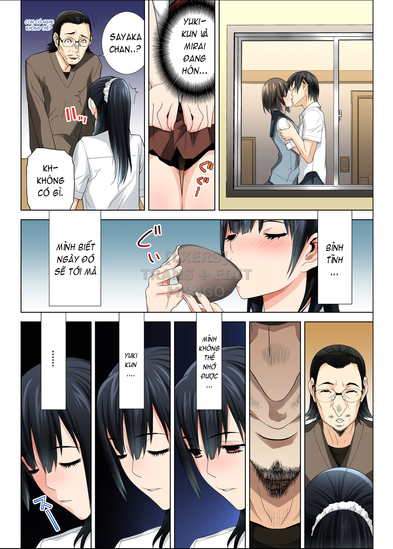 Matabiraki Haha Shimai Taisetsu a Osananajimi no Shimai wa Ore no Kuzu Oyaji ni Ana o Sasageru Oneshot - Page 6