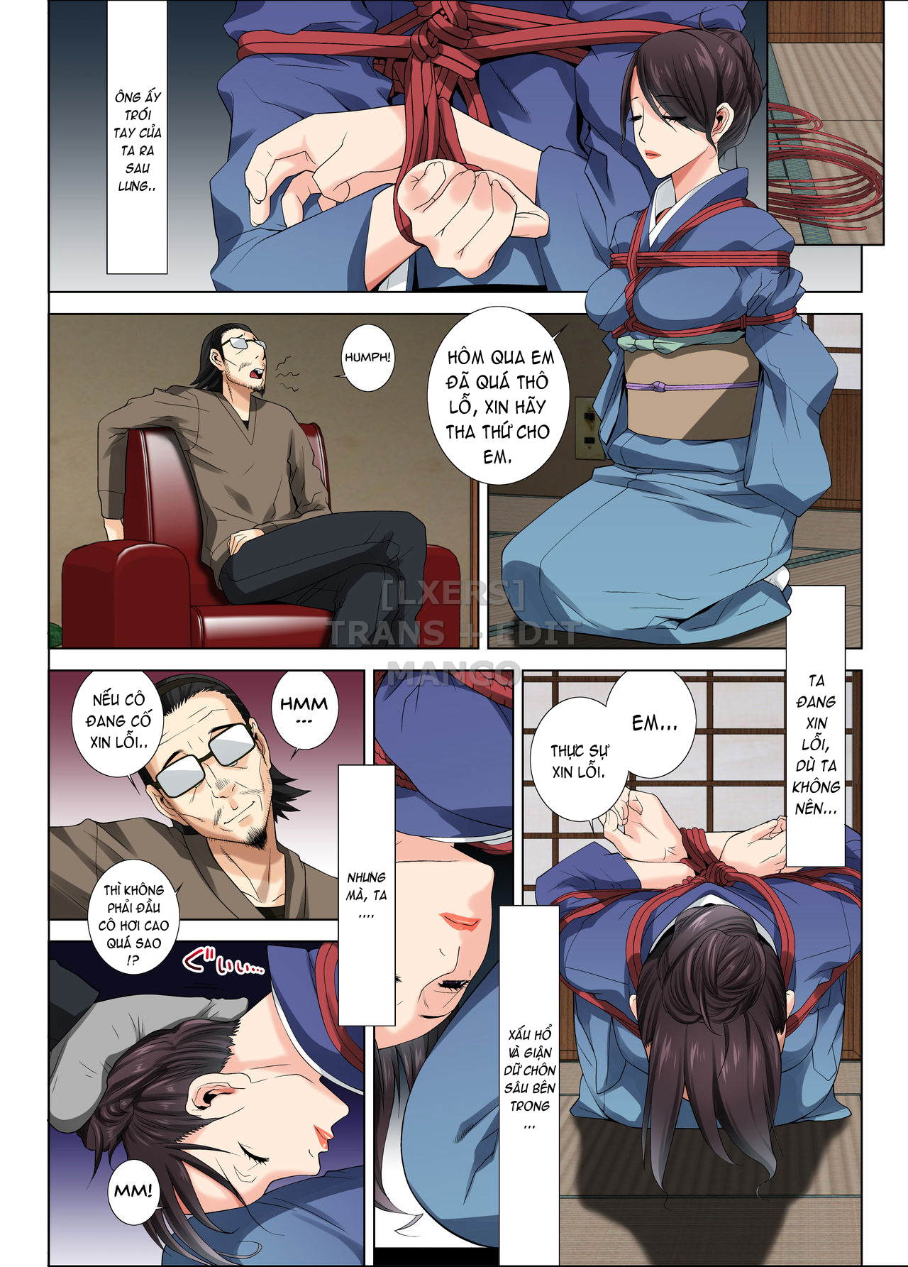 Matabiraki Haha Shimai Taisetsu a Osananajimi no Shimai wa Ore no Kuzu Oyaji ni Ana o Sasageru Oneshot - Page 35