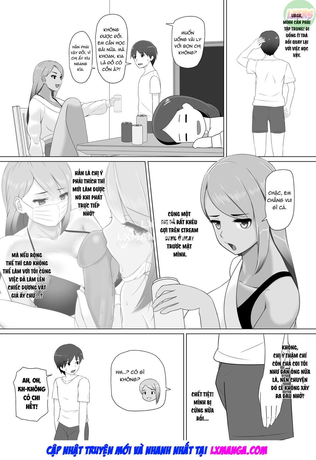 Mấy bà chị ngủ nhờ dâm đãng Oneshot - Page 18