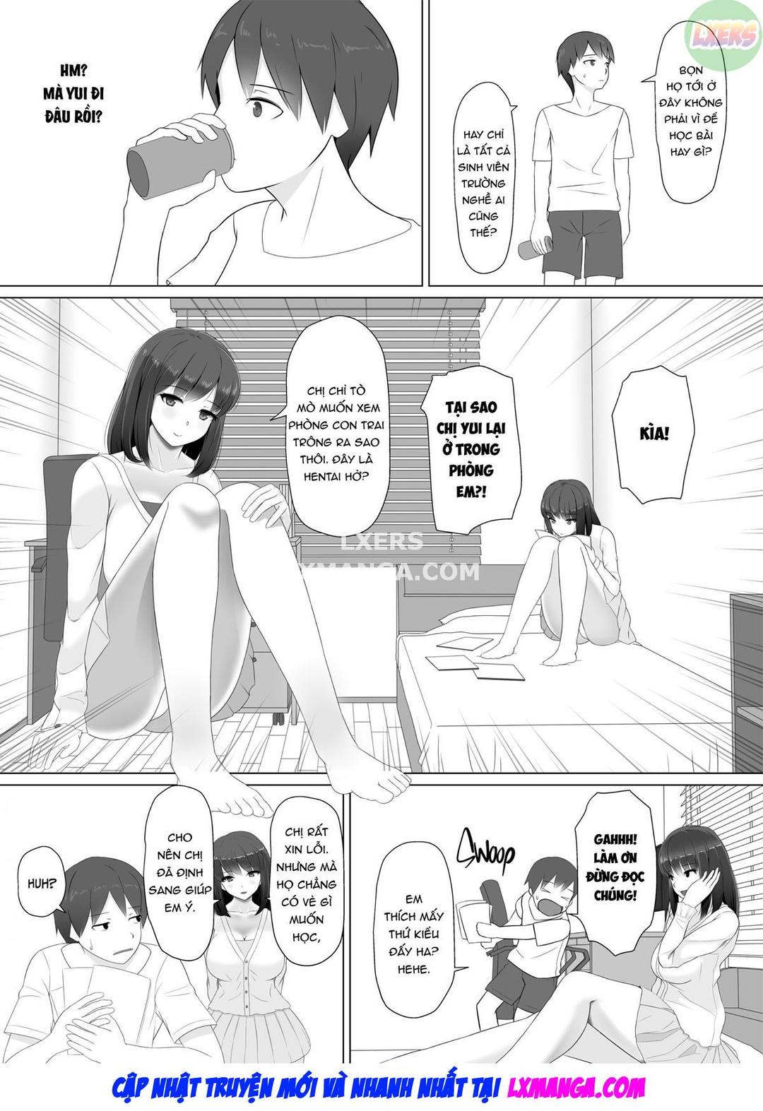 Mấy bà chị ngủ nhờ dâm đãng Oneshot - Page 19