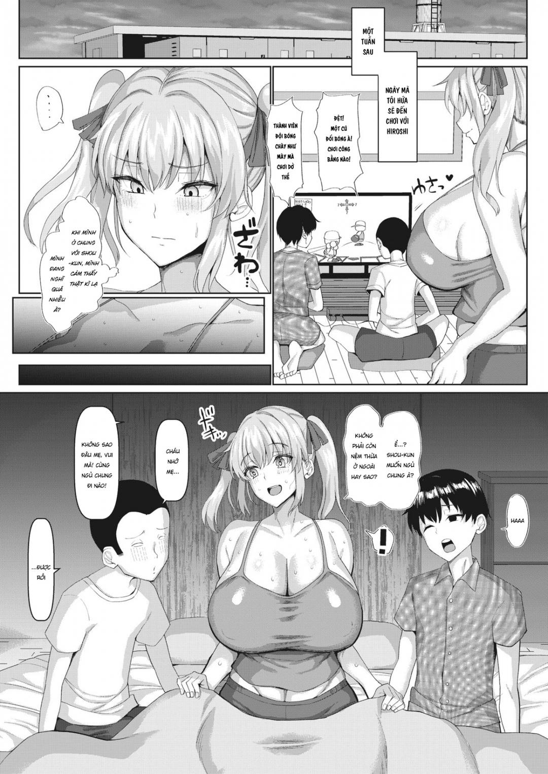 (Mẹ bạn) Muchimuchi Mama Bundori Daisakusen Oneshot - Page 11