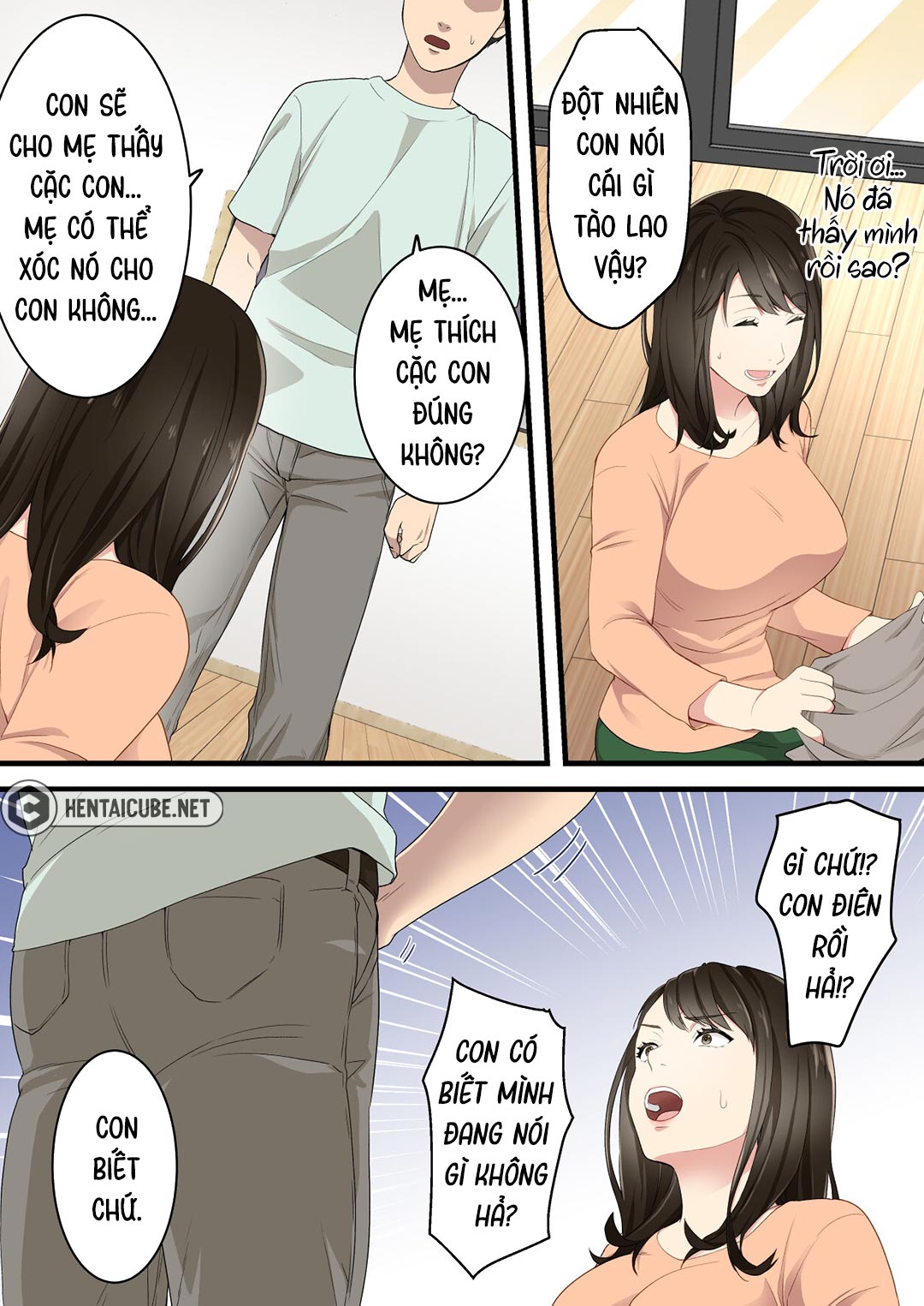 Mẹ con khắc khẩu đã trở thành người tình Part 01 - Page 12