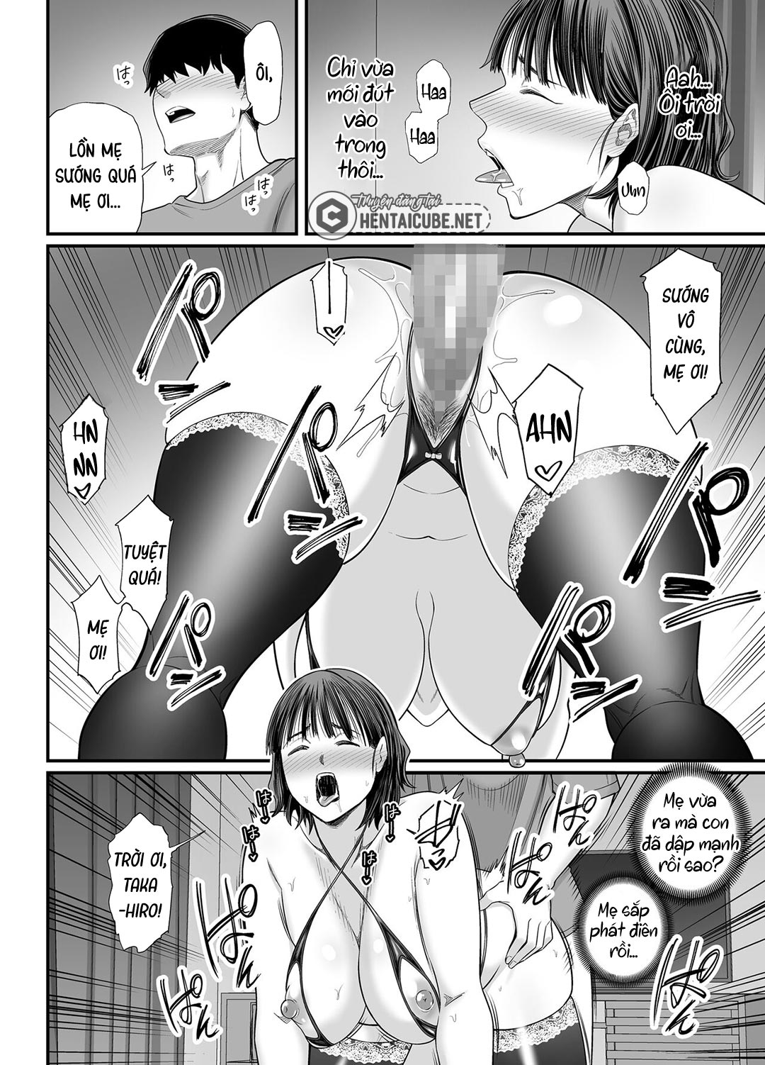 Mẹ đang cố dụ dỗ mình sao? | Okaa-san Boku no Koto Sasotterun Daro? Ch. 02 - Page 31