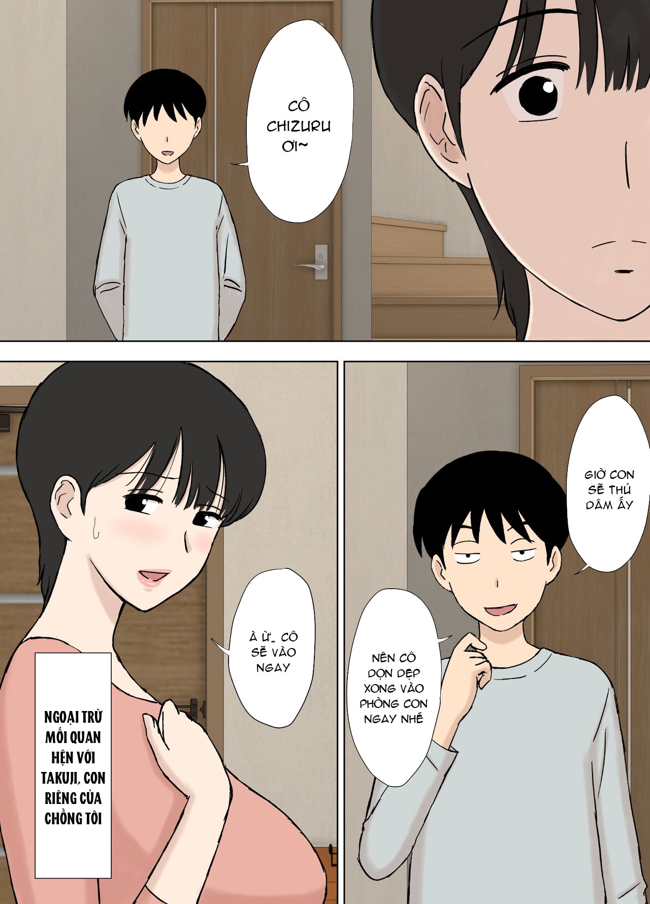 MẸ KẾ CHIZURU NGOAN NGOÃN VÀ CON RIÊNG CỦA CHỒNG Oneshot - Page 7