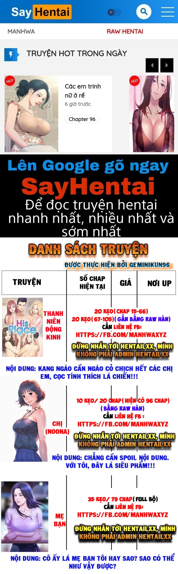 HentaiVn Truyện tranh online